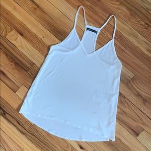 Abercrombie white tank